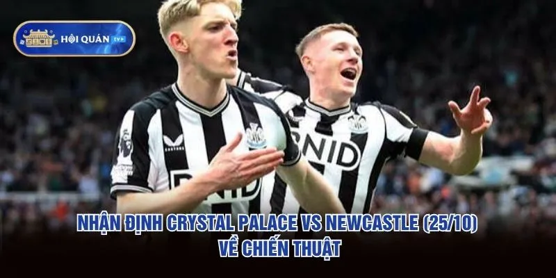 Nhận định Crystal Palace vs Newcastle (25/10) về chiến thuật